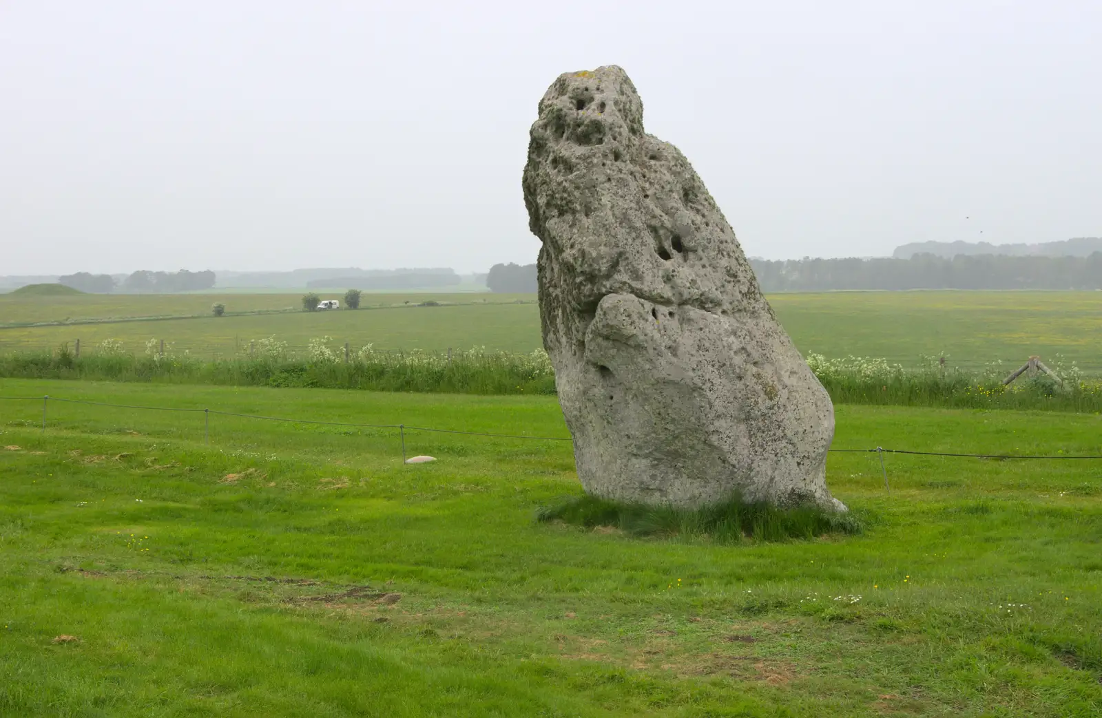 The Heel Stone, from Spreyton to Stonehenge, Salisbury Plain, Wiltshire - 31st May 2016