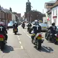 The CMA - a sort of anti-Hell's Angels - rides up, A Trip to the Office and the Mayor-Making Parade, Eye, Suffolk - 4th June 2016