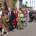 The great and the good follow the mayor, A Trip to the Office and the Mayor-Making Parade, Eye, Suffolk - 4th June 2016