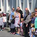 Isobel in the crowd, with Harry, A Trip to the Office and the Mayor-Making Parade, Eye, Suffolk - 4th June 2016