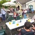 Grandad and the gang hang around, The Queen's Village Hall Birthday, Brome, Suffolk - 12th June 2016