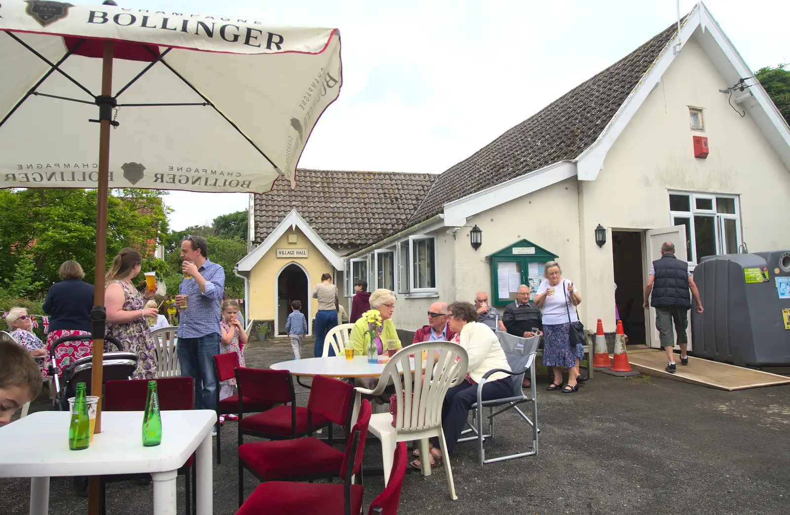 The village hall, from The Queen's Village Hall Birthday, Brome, Suffolk - 12th June 2016