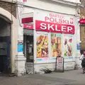 Polish shop on Seven Sisters Road, Caoimhe the Shoe's Desk, Highbury, London - 18th June 2016