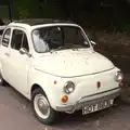 A cute original Fiat Cinquecento/500, Caoimhe the Shoe's Desk, Highbury, London - 18th June 2016