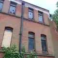 Smahed windows and dereliction, Caoimhe the Shoe's Desk, Highbury, London - 18th June 2016