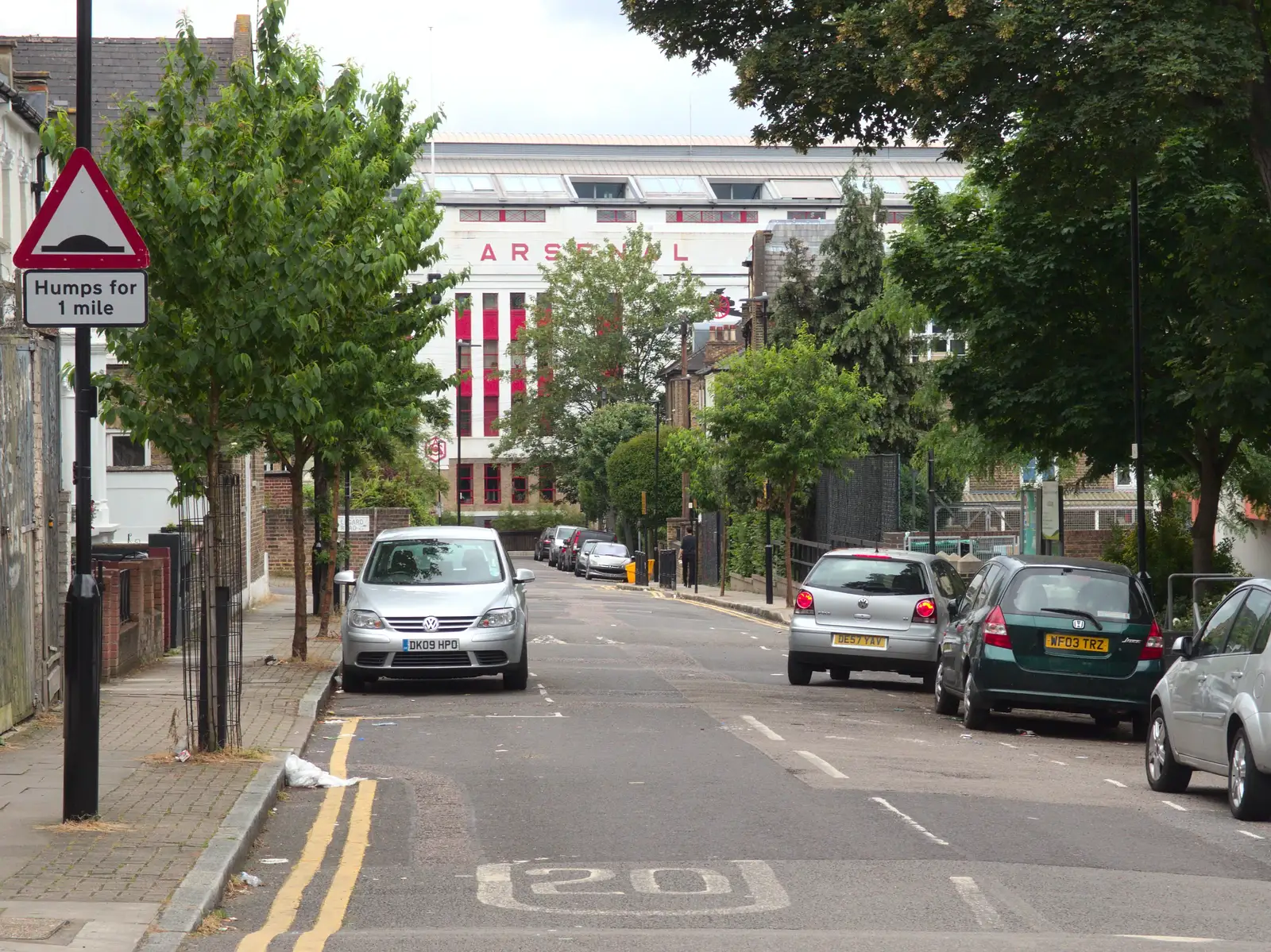 The old Arsenal football stadium, from Caoimhe the Shoe's Desk, Highbury, London - 18th June 2016