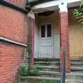 Plants grow out of the steps, Caoimhe the Shoe's Desk, Highbury, London - 18th June 2016