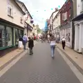 Mere Street in Diss has a load of bunting out, A Trip to Norwich and Diss Markets, Norfolk - 25th June 2016