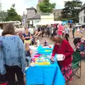 There are various stalls out on the market place, A Trip to Norwich and Diss Markets, Norfolk - 25th June 2016