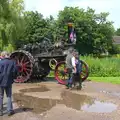 The traction engine Oliver appears, Thrandeston Pig, Little Green, Thrandeston, Suffolk - 26th June 2016