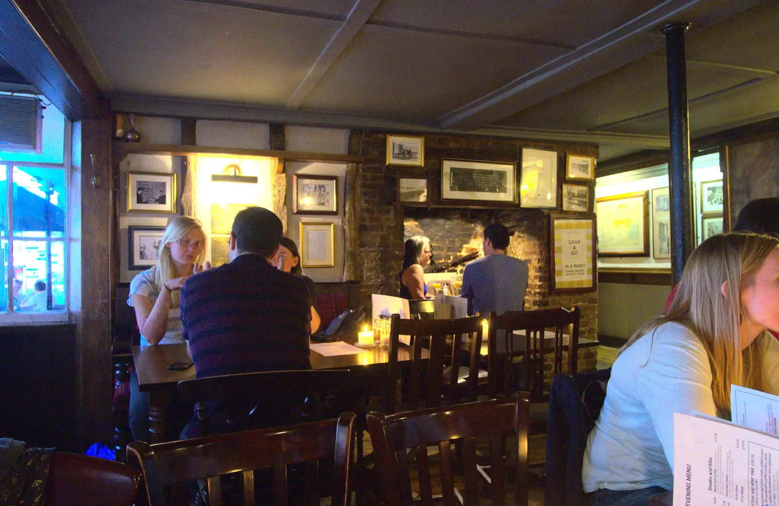 In the Eagle pub, from Back in the 'Bridge: an Anniversary, Cambridge - 3rd July 2016