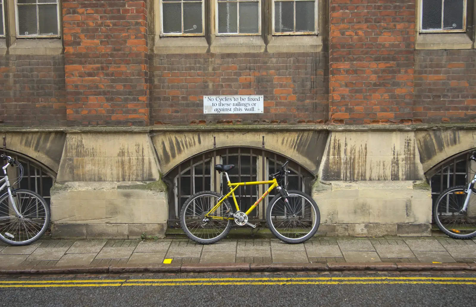 The bike sticks it to the man, from Back in the 'Bridge: an Anniversary, Cambridge - 3rd July 2016