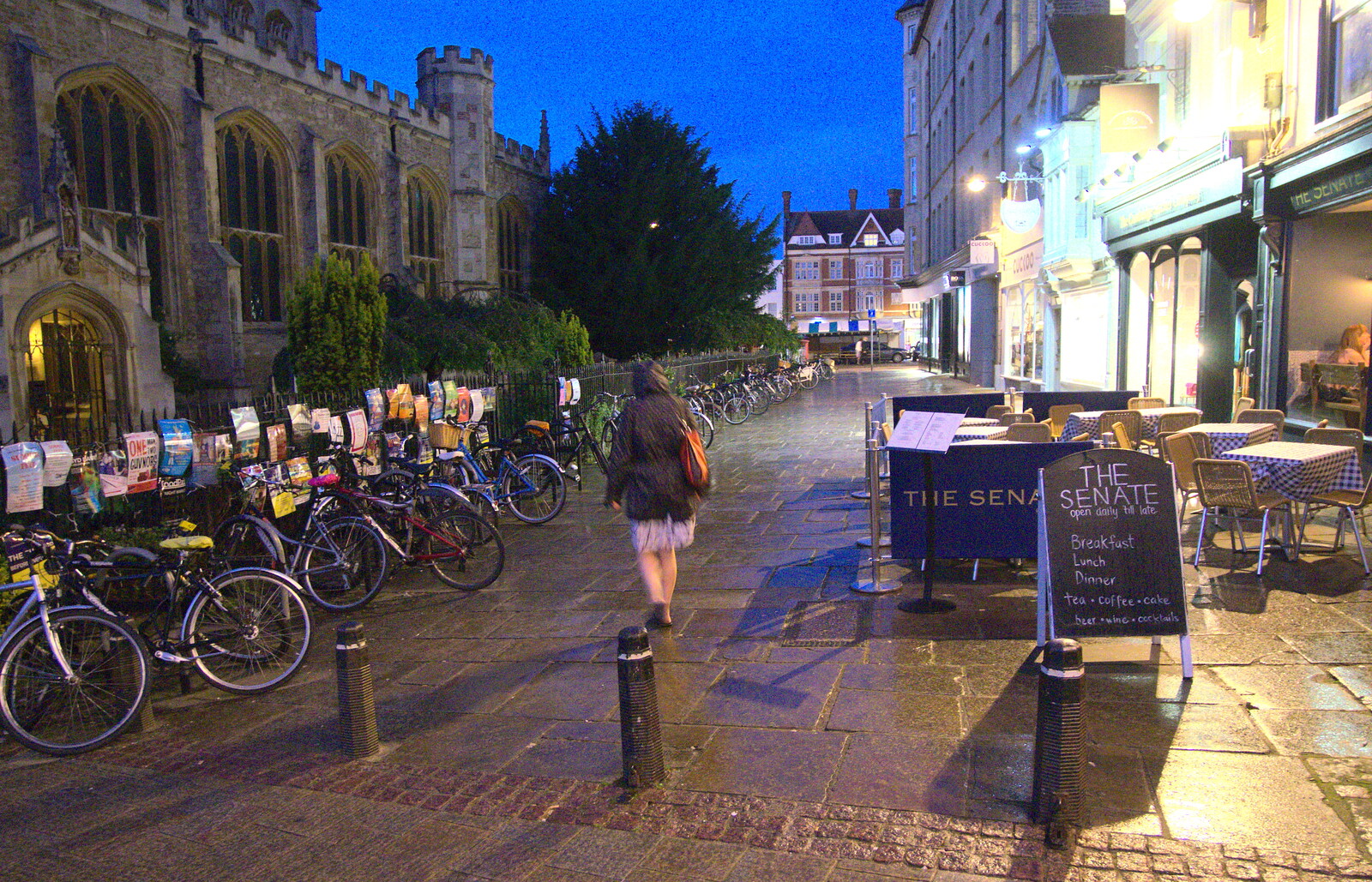Back in the 'Bridge: an Anniversary, Cambridge - 3rd July 2016: Isobel on St. Mary's Passage