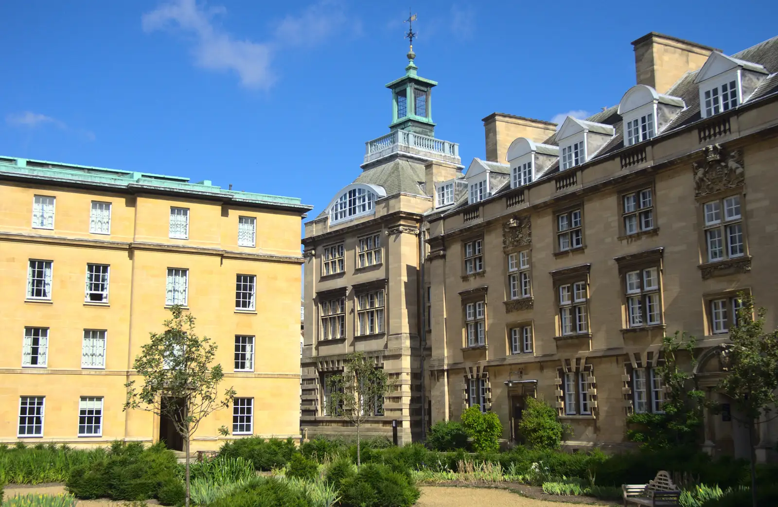 Back in Third Court, from Back in the 'Bridge: an Anniversary, Cambridge - 3rd July 2016