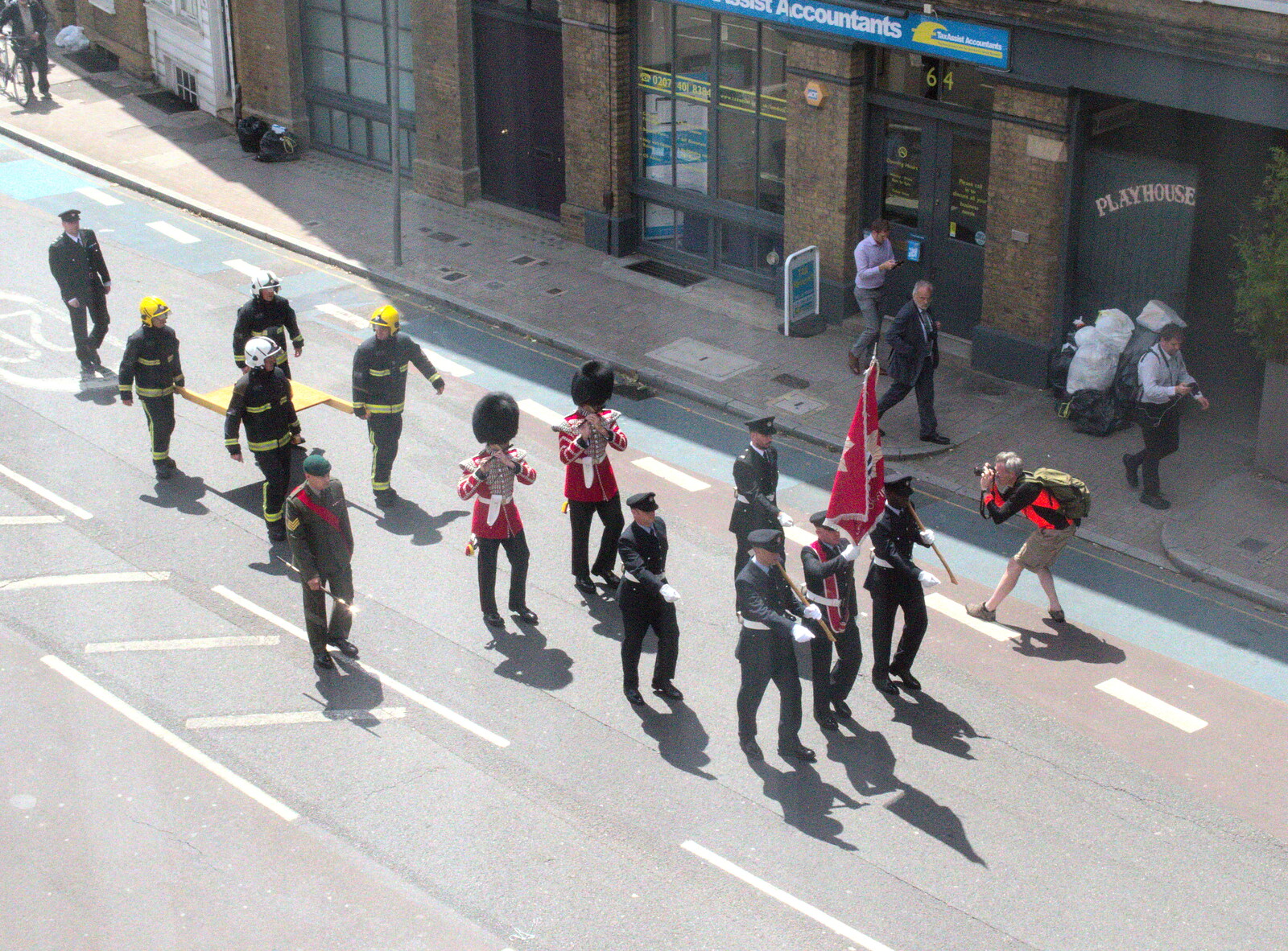 A random collection of services and firemen from Harry's Sports Day and a London March, Southwark and Eye, Suffolk - 7th July 2016