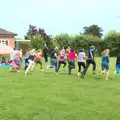 The parents' race in full flow, Harry's Sports Day and a London March, Southwark and Eye, Suffolk - 7th July 2016