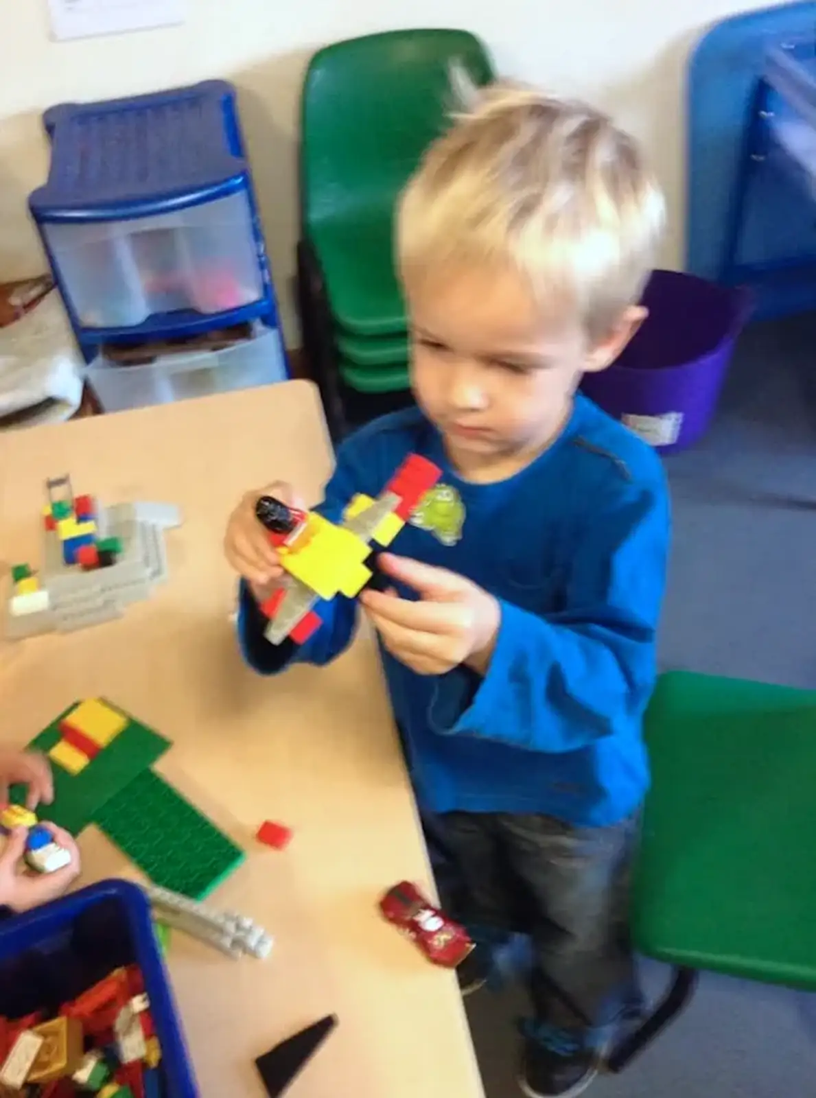 It's time to play with Lego, from Harry's Nursery Life, Mulberry Bush, Eye, Suffolk - 8th July 2016