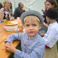 Harry in his stripey shirt, "Our Little Friends" Warbirds Hangar Dance, Hardwick, Norfolk - 9th July 2016