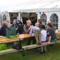 Harry's on the table, "Our Little Friends" Warbirds Hangar Dance, Hardwick, Norfolk - 9th July 2016