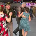 Isobel busts some 1940s moves, "Our Little Friends" Warbirds Hangar Dance, Hardwick, Norfolk - 9th July 2016