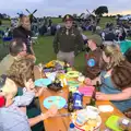 Harry waves his arms around, "Our Little Friends" Warbirds Hangar Dance, Hardwick, Norfolk - 9th July 2016