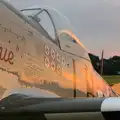 Janie in the fading light, "Our Little Friends" Warbirds Hangar Dance, Hardwick, Norfolk - 9th July 2016