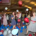 Balloons get kicked around, "Our Little Friends" Warbirds Hangar Dance, Hardwick, Norfolk - 9th July 2016