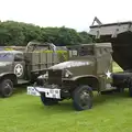 US Army trucks, "Our Little Friends" Warbirds Hangar Dance, Hardwick, Norfolk - 9th July 2016