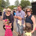 Eye Primary Summer Fayre, Eye, Suffolk - 9th July 2016, Rachel, Andrew and Suzanne