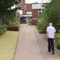 Grandad wanders off up to the exit, Eye Primary Summer Fayre, Eye, Suffolk - 9th July 2016