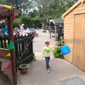 Harry's got a balloon, Eye Primary Summer Fayre, Eye, Suffolk - 9th July 2016