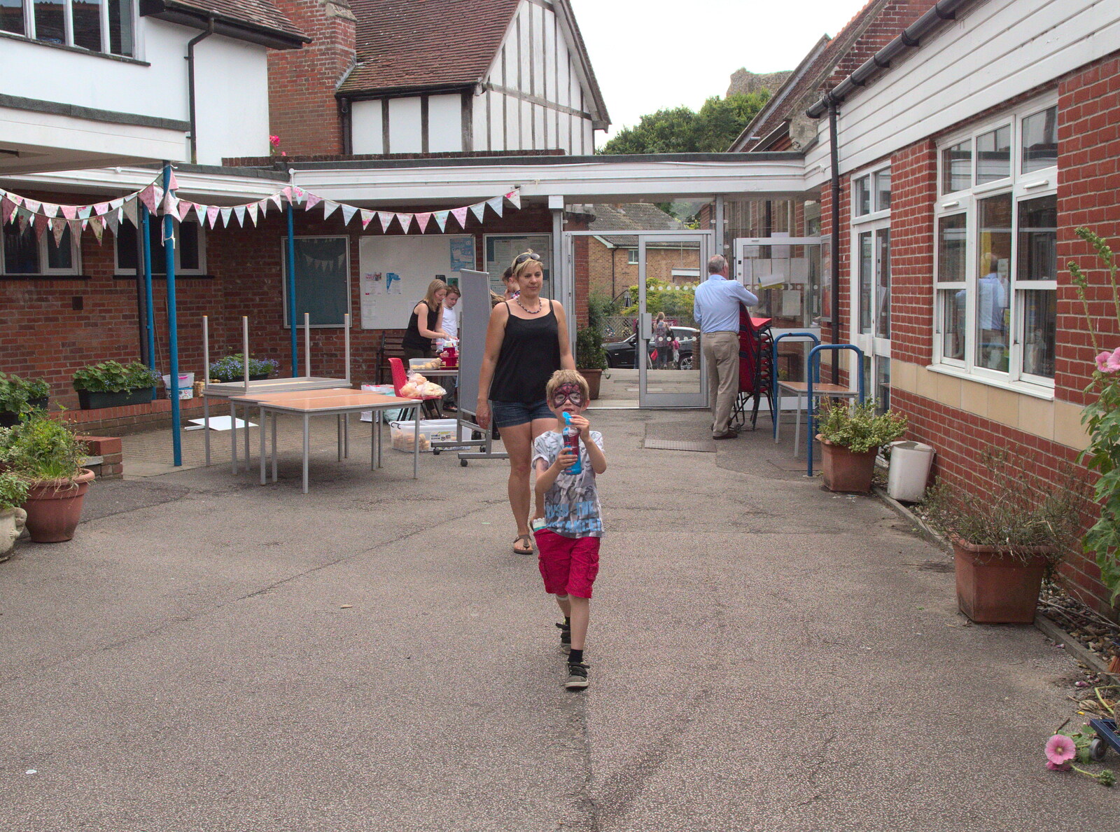 The school's Checkpoint Charlie from Eye Primary Summer Fayre, Eye, Suffolk - 9th July 2016