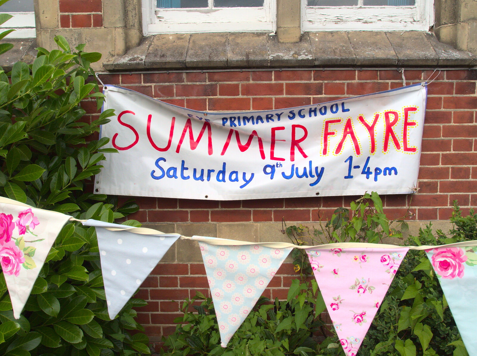 It's the summer fayre from Eye Primary Summer Fayre, Eye, Suffolk - 9th July 2016