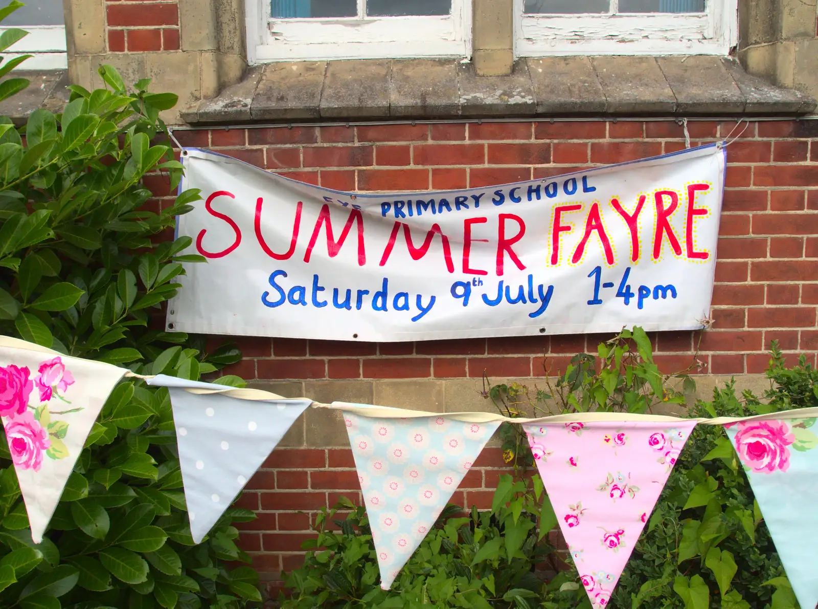 It's the summer fayre, from Eye Primary Summer Fayre, Eye, Suffolk - 9th July 2016