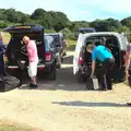 Gear is unloaded, The BBs' Last Tango in Tewkesbury, Middle Stanley, Gloucestershire - 23rd July 2016