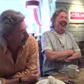 Max has a laff at breakfast, before the end, The BBs' Last Tango in Tewkesbury, Middle Stanley, Gloucestershire - 23rd July 2016