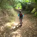 On the path to East Runton, Camping in West Runton, North Norfolk - 30th July 2016