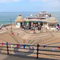 Cromer Pier from the cliff, Camping in West Runton, North Norfolk - 30th July 2016