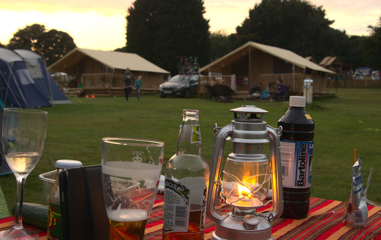 Camping by oil-light from Camping in West Runton, North Norfolk - 30th July 2016