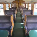 Inside a BR Mark 1 'Tourist Second-class Open', Sheringham Steam, Sheringham, North Norfolk - 31st July 2016