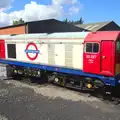 Class 20 20227 in London Underground livery, Sheringham Steam, Sheringham, North Norfolk - 31st July 2016