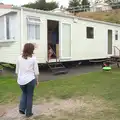 The caravan, Camping With Sean, Ashburton, Devon - 8th August 2016