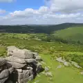 A nice view of Dartmoor, Badger's Holt and Bronze-Age Grimspound, Dartmoor, Devon - 10th August 2016