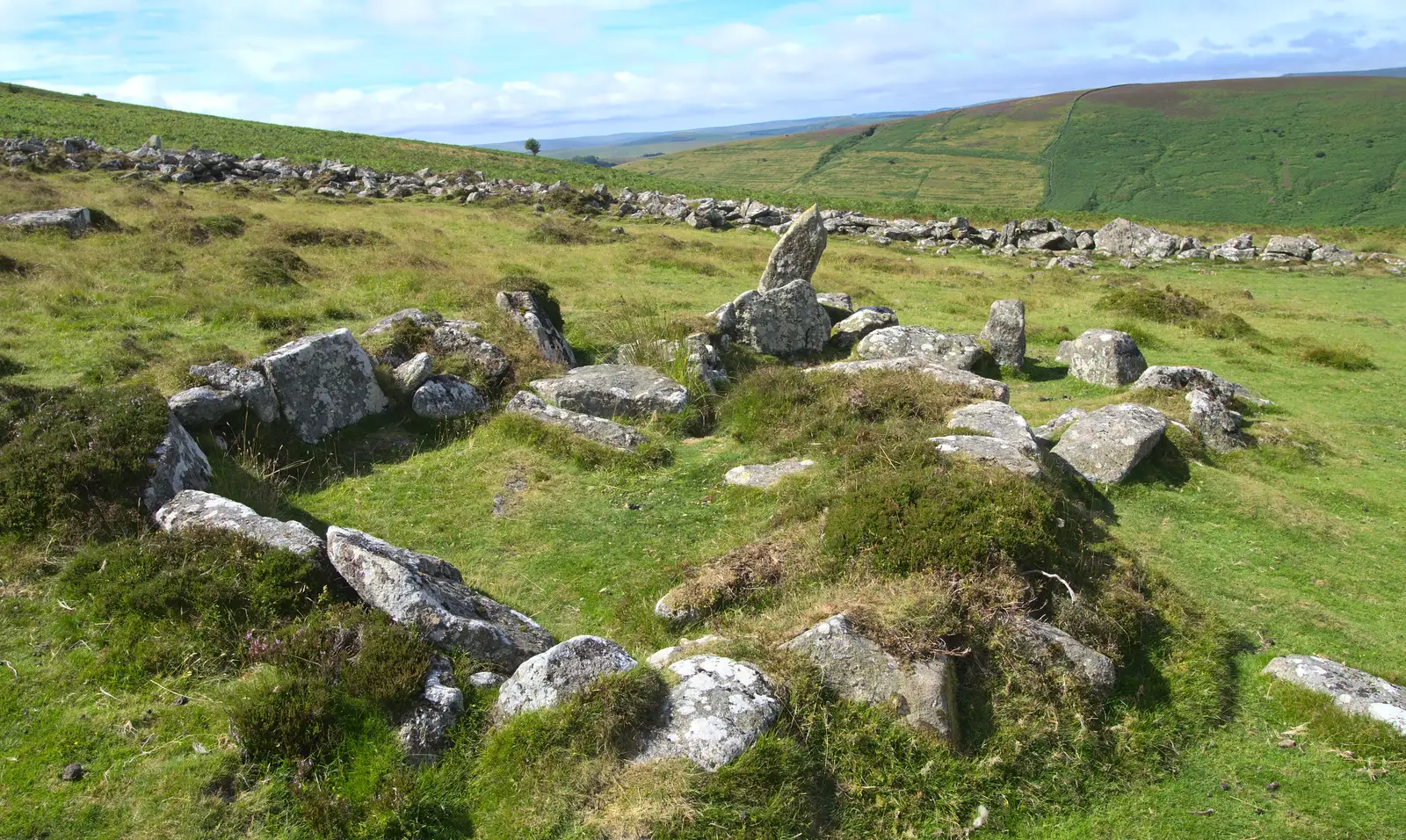 More iron-age remnants, from Badger's Holt and Bronze-Age Grimspound, Dartmoor, Devon - 10th August 2016