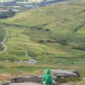 Fred looks out over the moor, Badger's Holt and Bronze-Age Grimspound, Dartmoor, Devon - 10th August 2016