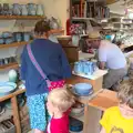 We visit Spreyton Pottery, The Tom Cobley and Castle Drogo, Spreyton and Drewsteignton, Devon - 11th August 2016