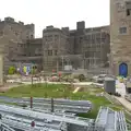 Cleaned stones and scaffolding, The Tom Cobley and Castle Drogo, Spreyton and Drewsteignton, Devon - 11th August 2016