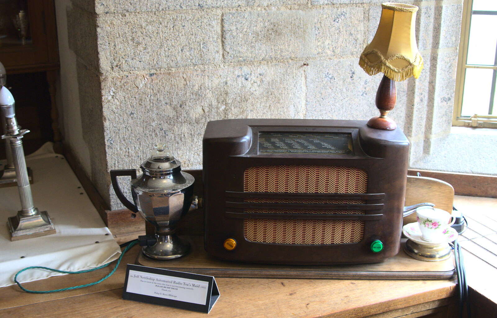 The Jeff Nettleship Automated Teas Maid from 1952 from The Tom Cobley and Castle Drogo, Spreyton and Drewsteignton, Devon - 11th August 2016