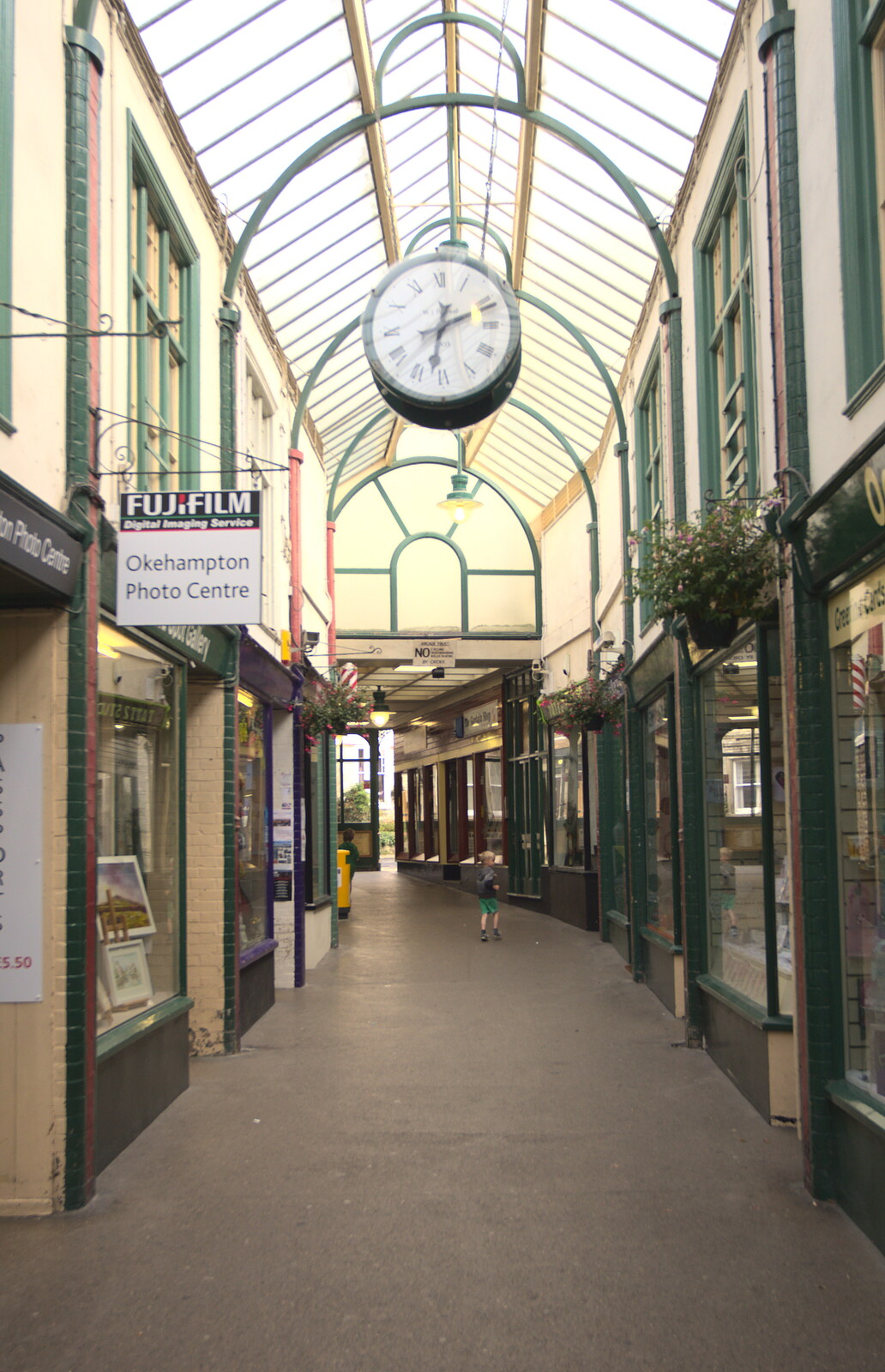 Okehampton arcade from Finch's Foundry and Lydford Gorge, Dartmoor, Devon - 12th August 2016