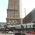 Building works up by Marble Arch, A Trip to the New Office, Paddington, London - 18th August 2016